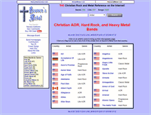 Tablet Screenshot of heavensmetal.com
